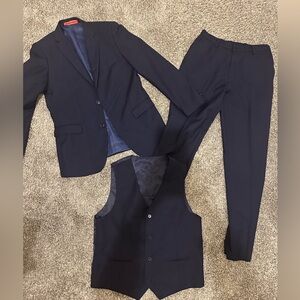 Boys Marvelous World Navy Suit